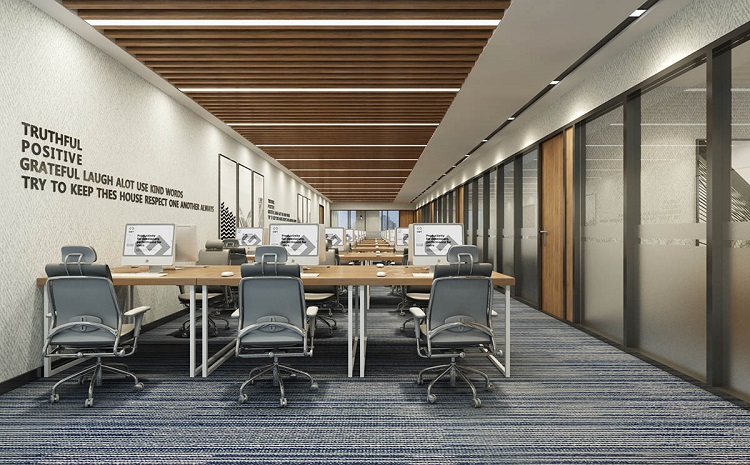 加洲建设以专业在办公室装修领域铸行业标杆