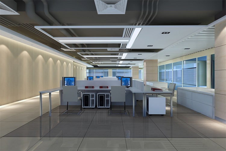 加洲建设在办公室走道设计：从通行通道到企业竞争力的空间升级