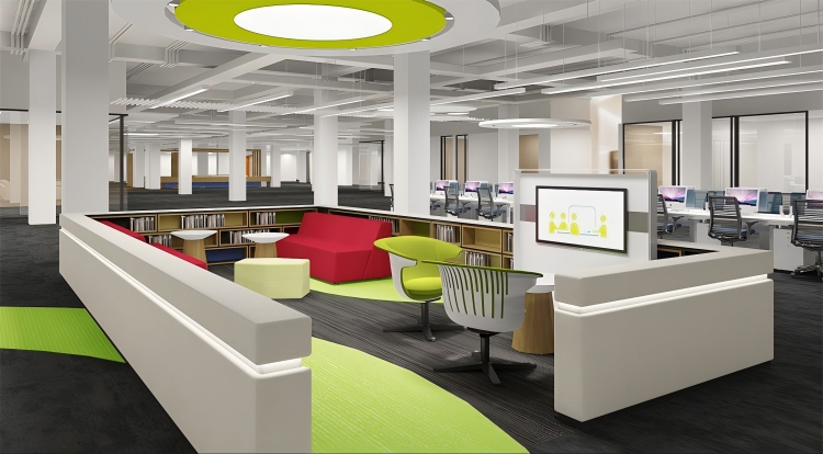 加洲建设：办公室装修中健康休息区的规划设计与落地