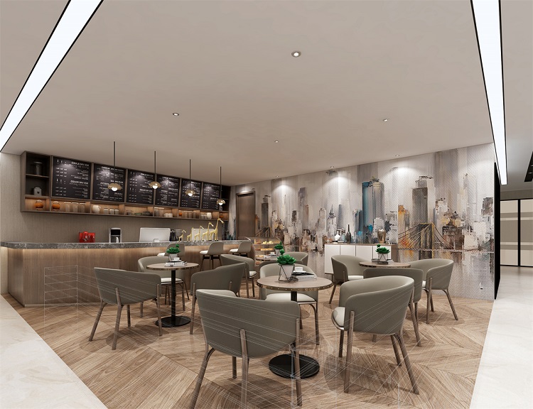 加洲建设：办公室装修灯具类型搭配，兼顾实用与质感