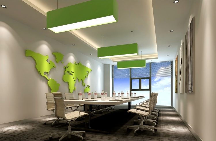 加洲建设：办公室装修地面材料选择要点